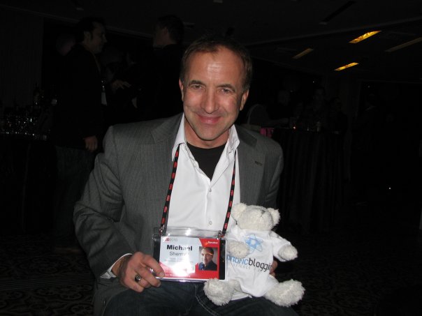 Bloggy with Michael Shermer at TED